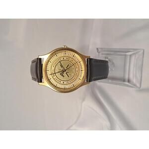 Hamilton 9812U Watch SMWIA Union Logo-New Battery & New Hadley Roma Leather Band